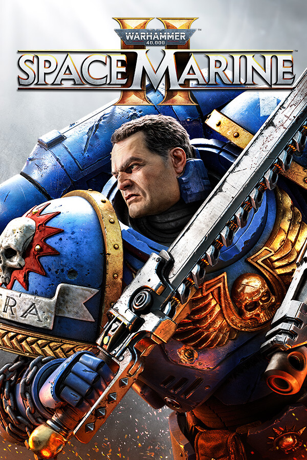 Warhammer 40,000: Space Marine 2 cover artwork