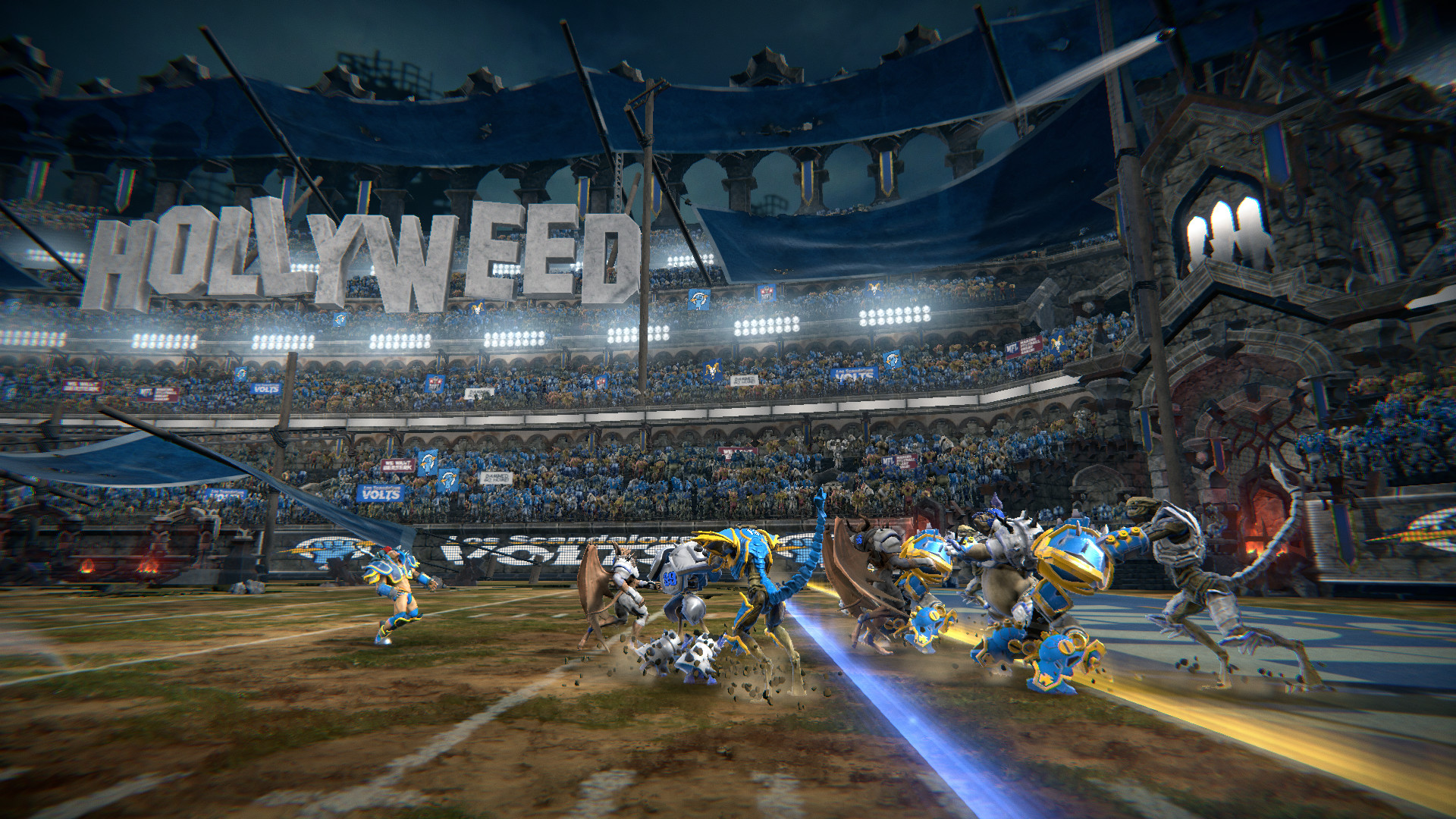 Mutant Football League - LA Power Pack official in-game screenshot 1