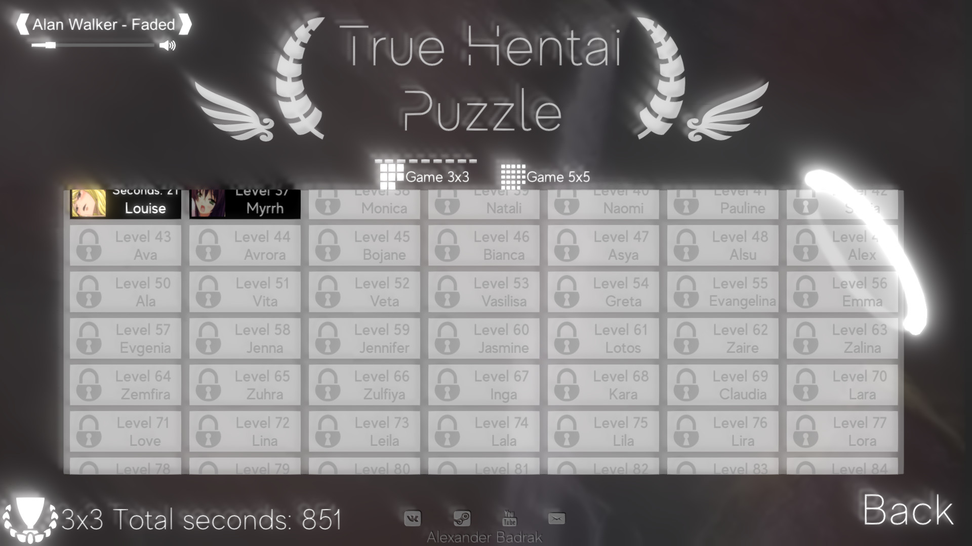 True Hentai Puzzle 666 official in-game screenshot 1