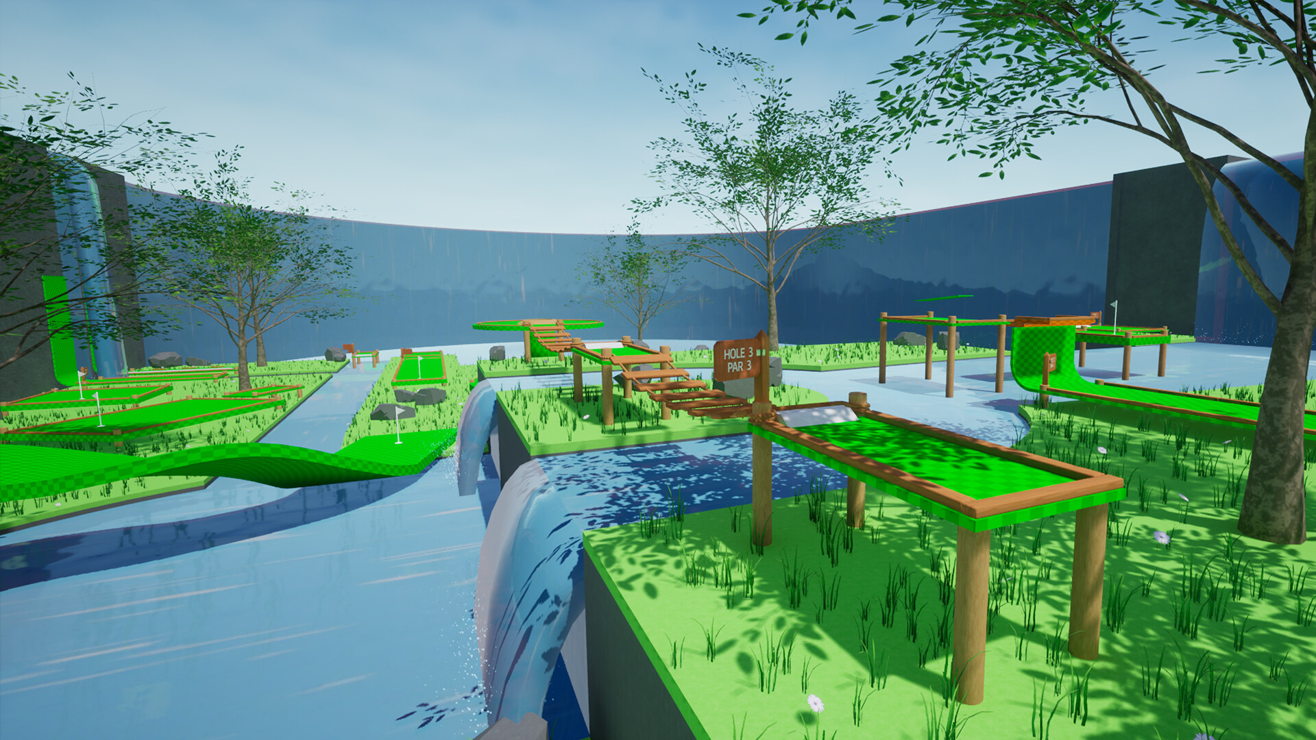 Hybrid Minigolf Beta official in-game screenshot 1