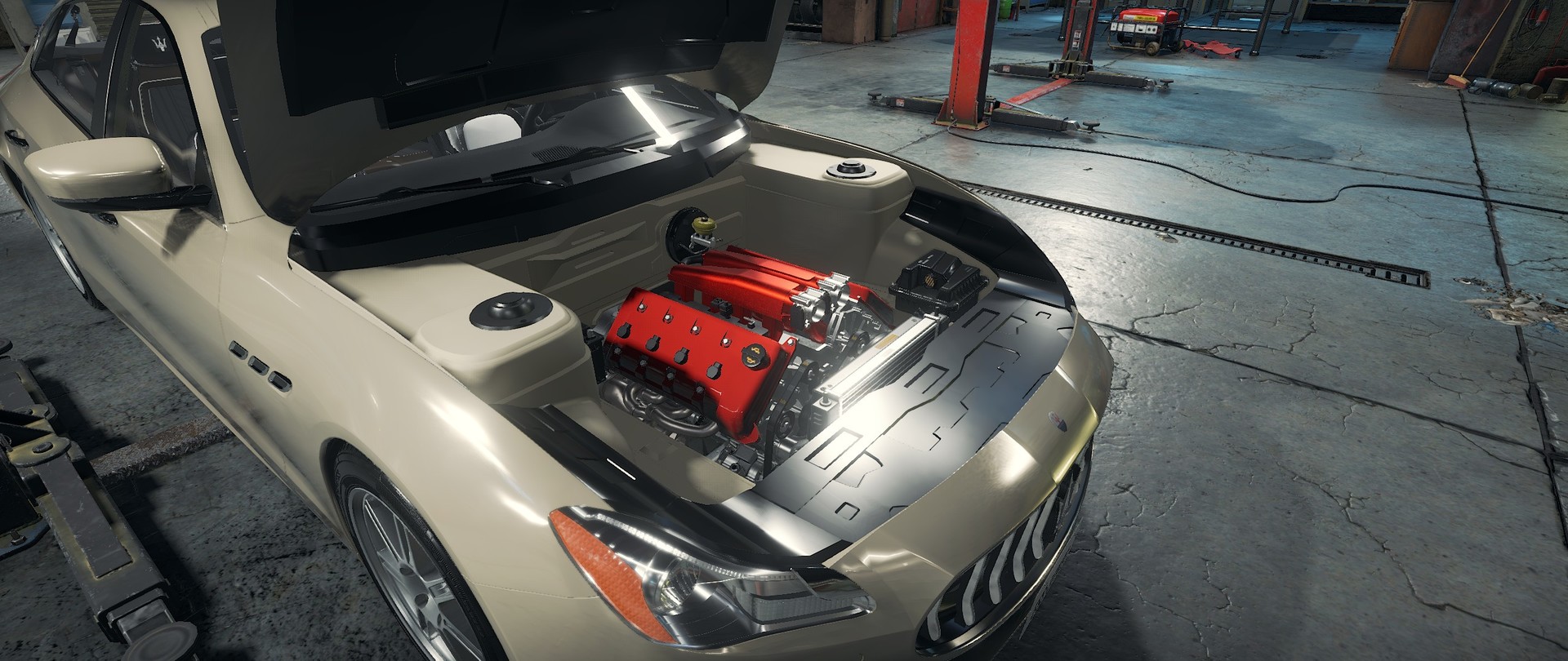 Car Mechanic Simulator 2018 - Maserati REMASTERED DLC official in-game screenshot 1