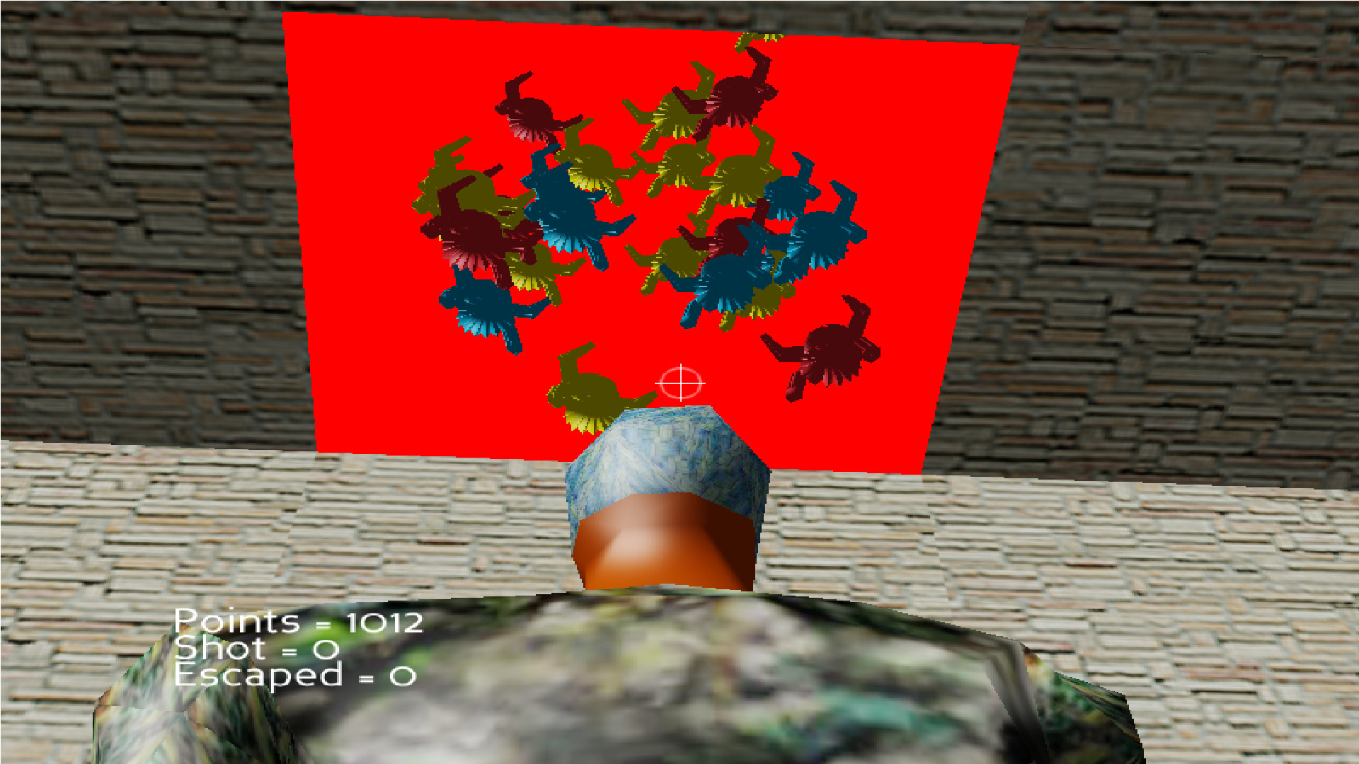 Repel Aliens 3D official in-game screenshot 1