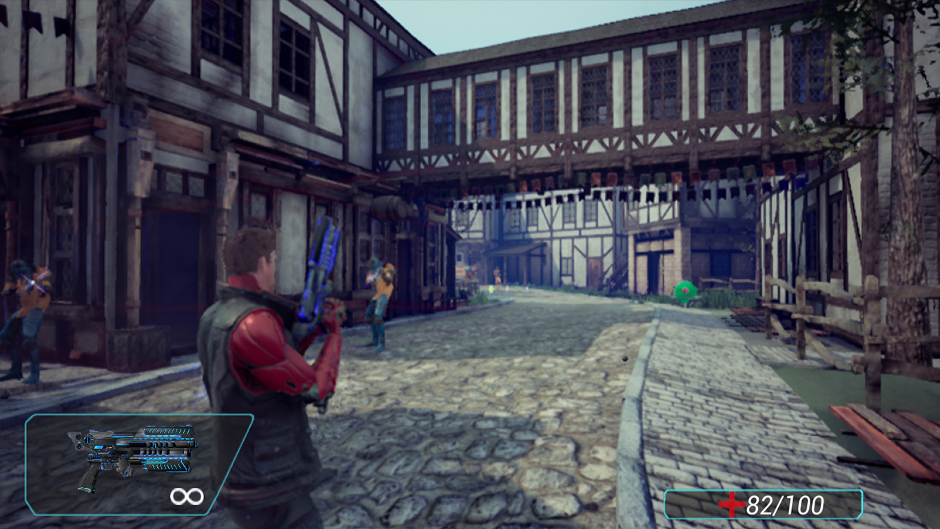 Cyborg Invasion Shooter 3: Savior Of The World official in-game screenshot 1