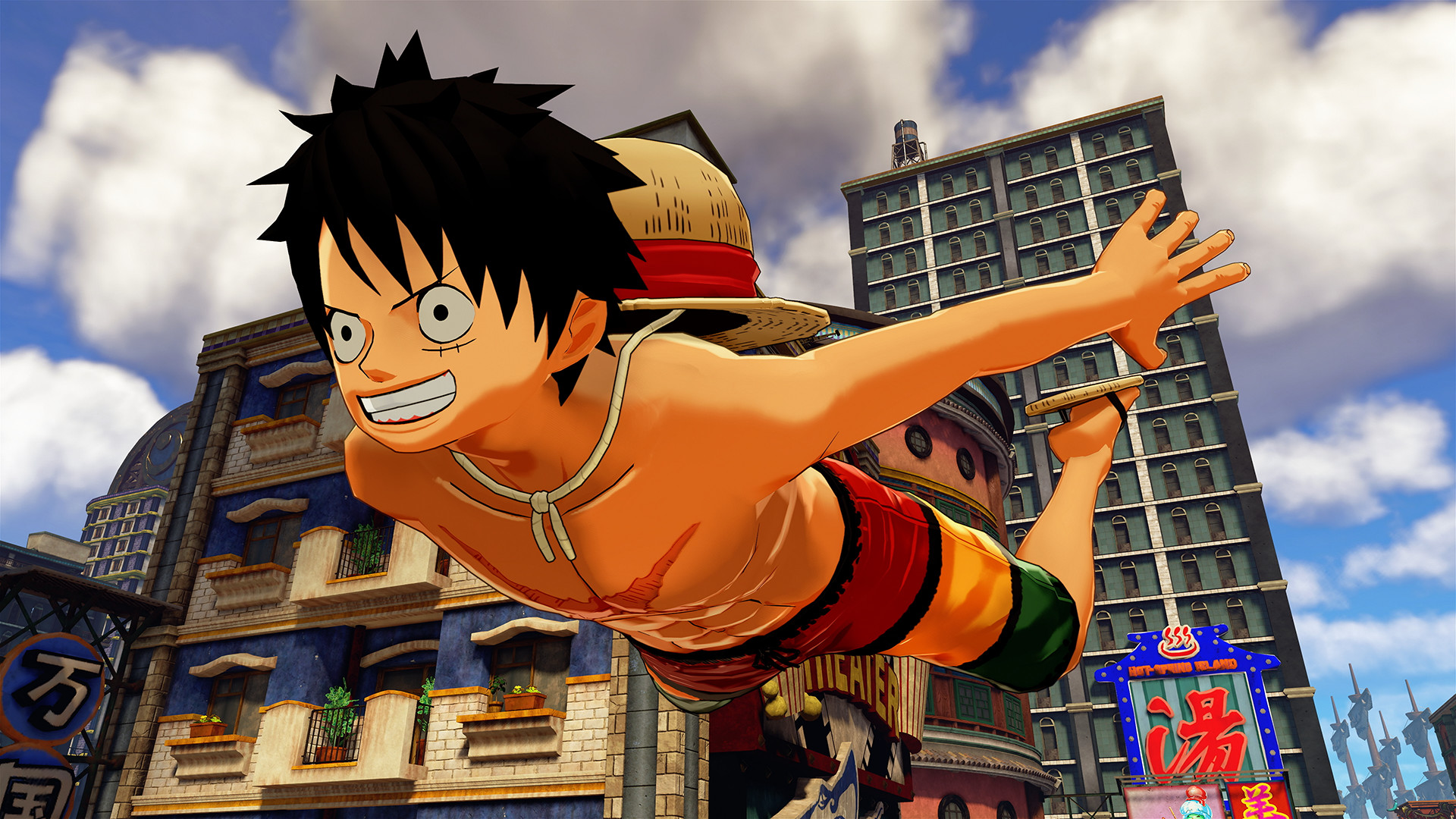 ONE PIECE World Seeker Pre-Order DLC Bundle official in-game screenshot 1