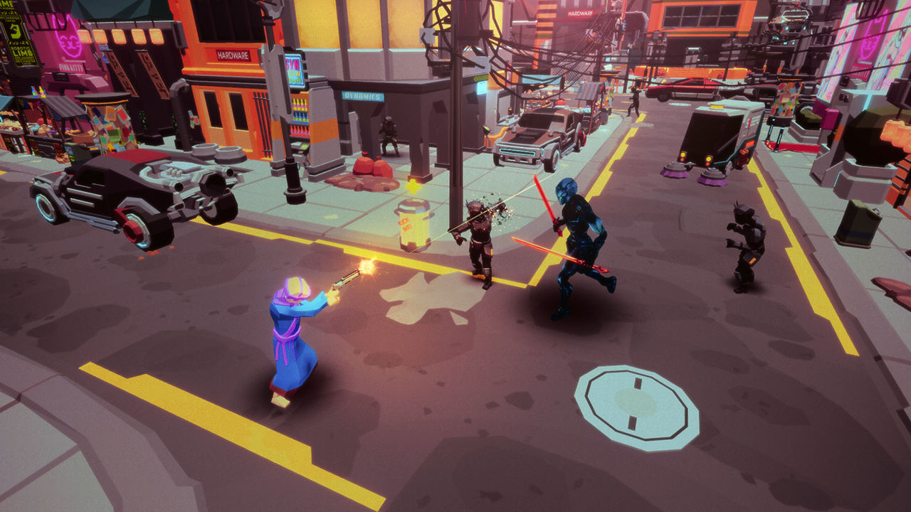Cyber Rage: Retribution official in-game screenshot 1