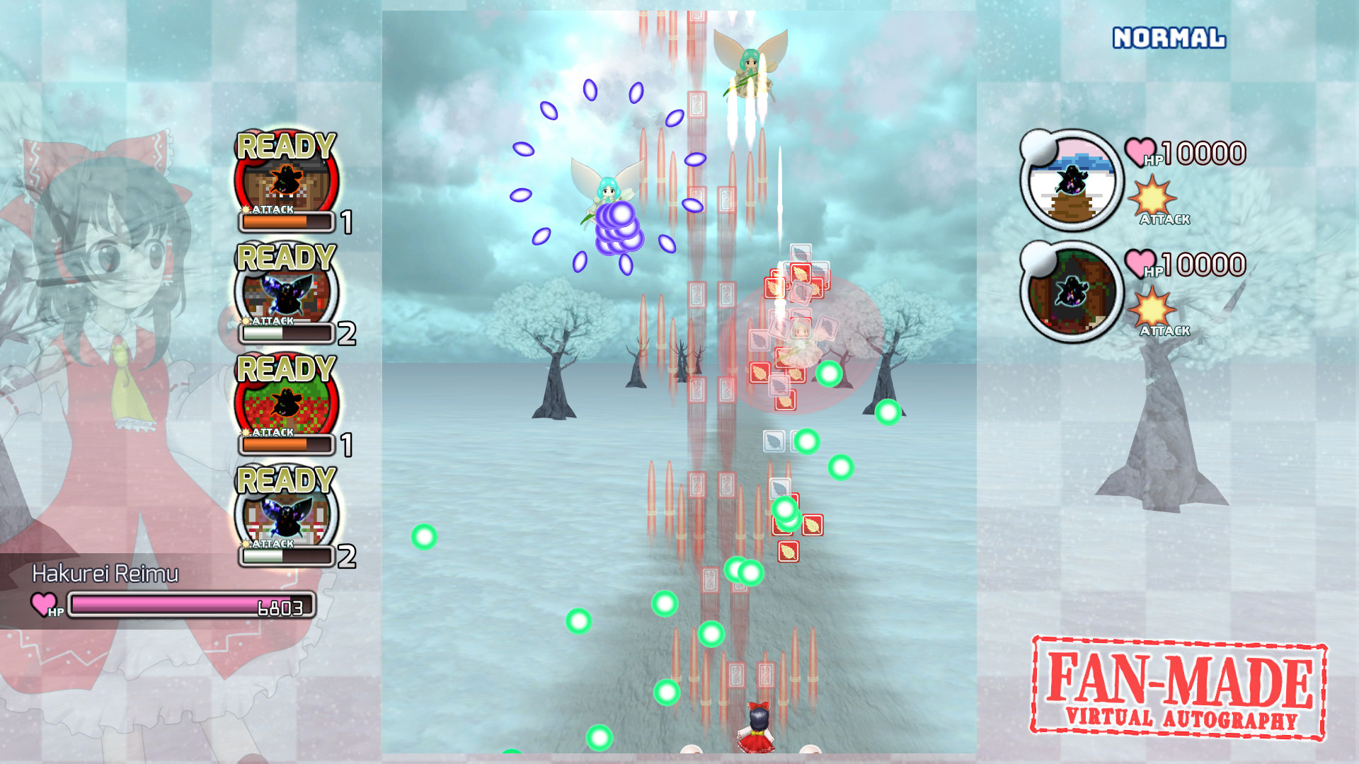 東方覚醒珠(※二次創作) ~ Fan-made Virtual Autography. official in-game screenshot 1
