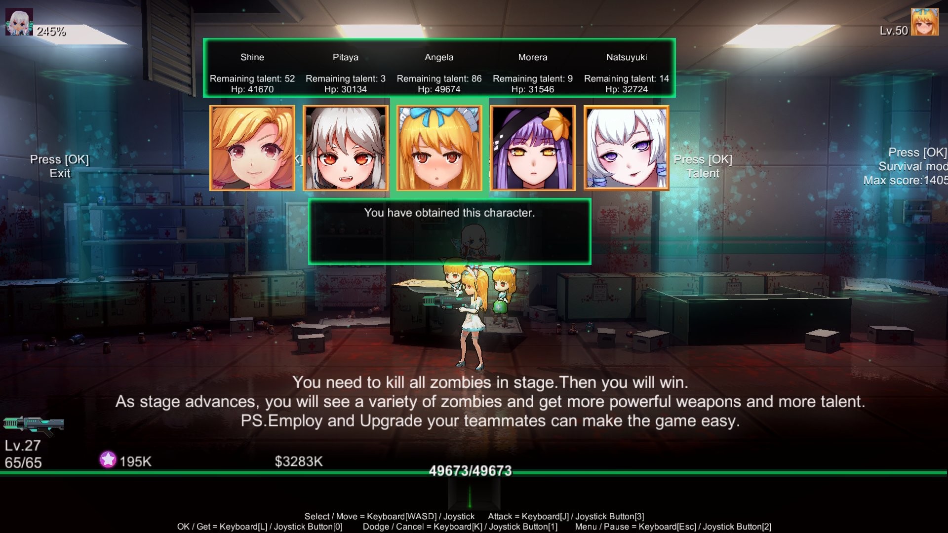 Shine's Adventures 2 (Zombie Attack) official in-game screenshot 1