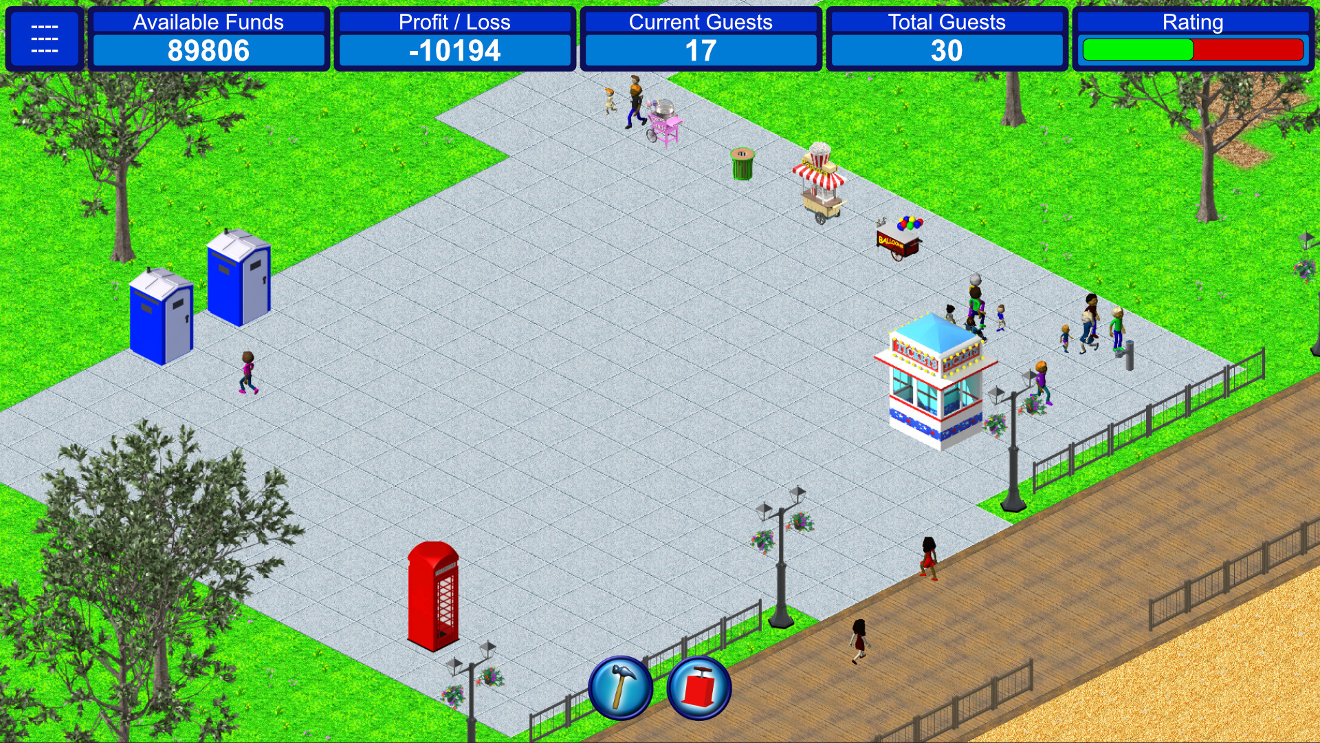 Boardwalk Carnival Game official in-game screenshot 1