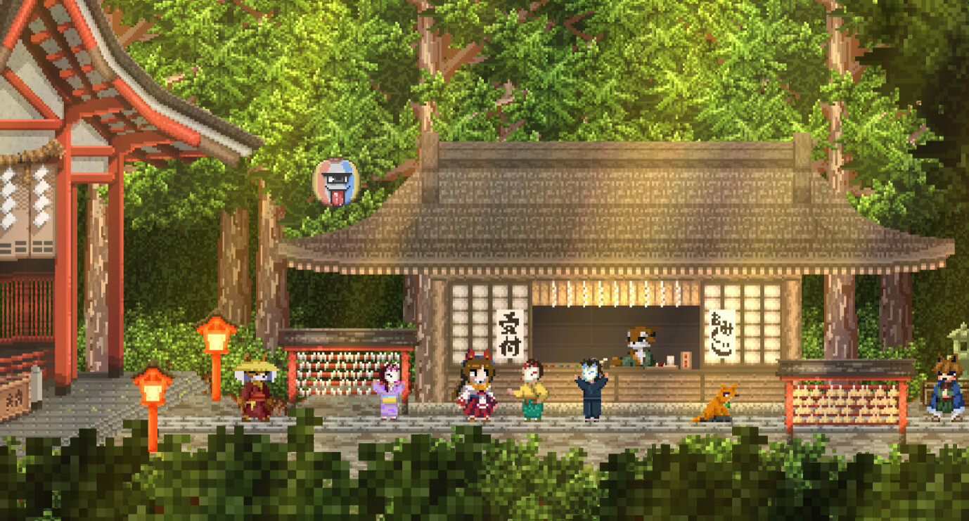 神柄の雫 official in-game screenshot 1