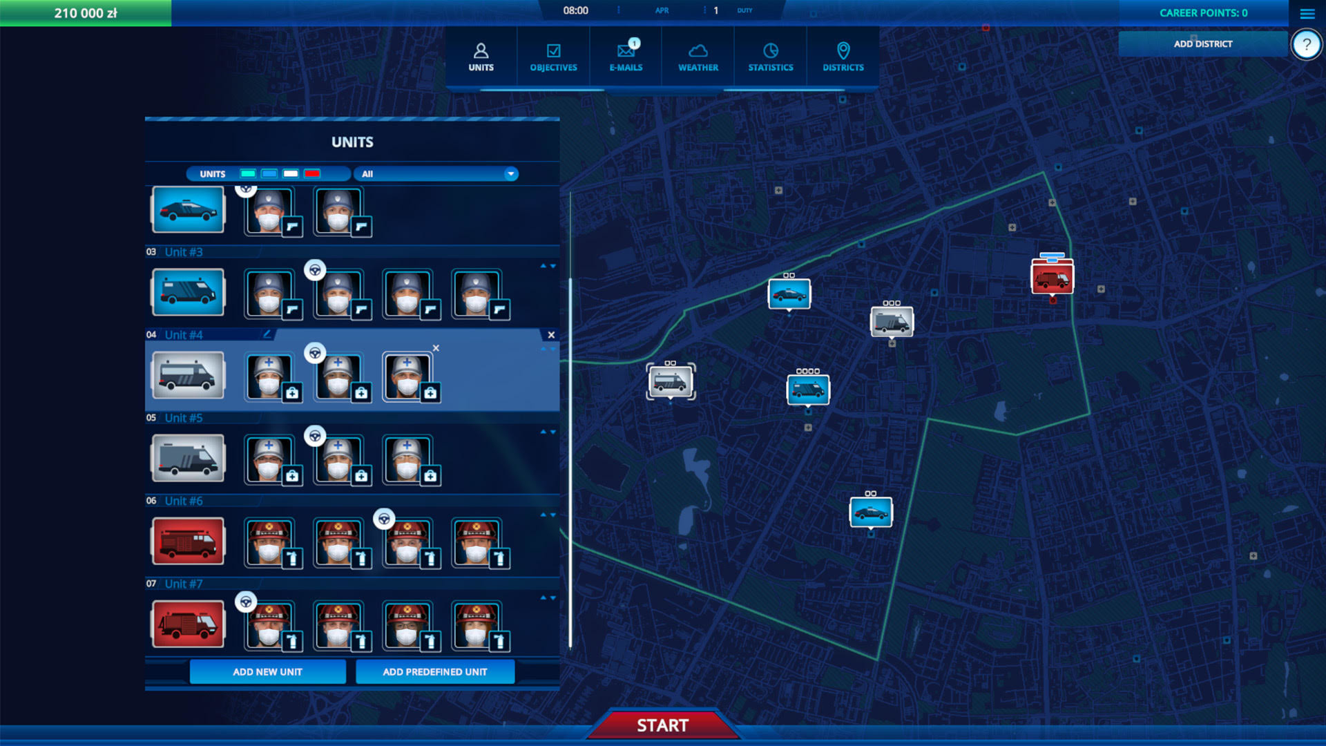 112 Operator - CHARITY MASKS official in-game screenshot 1