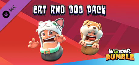 Worms Rumble - Cats & Dogs Double Pack cover artwork