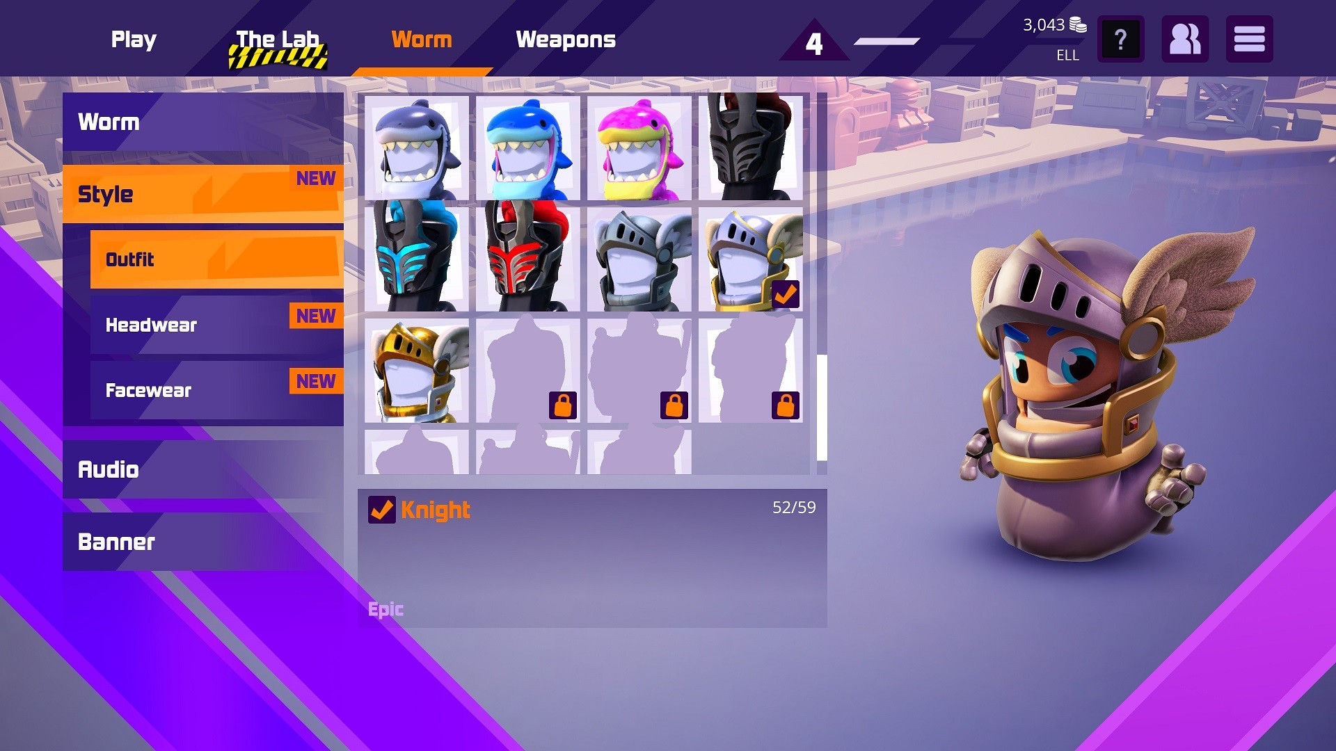 Worms Rumble - Honor & Death Pack official in-game screenshot 1