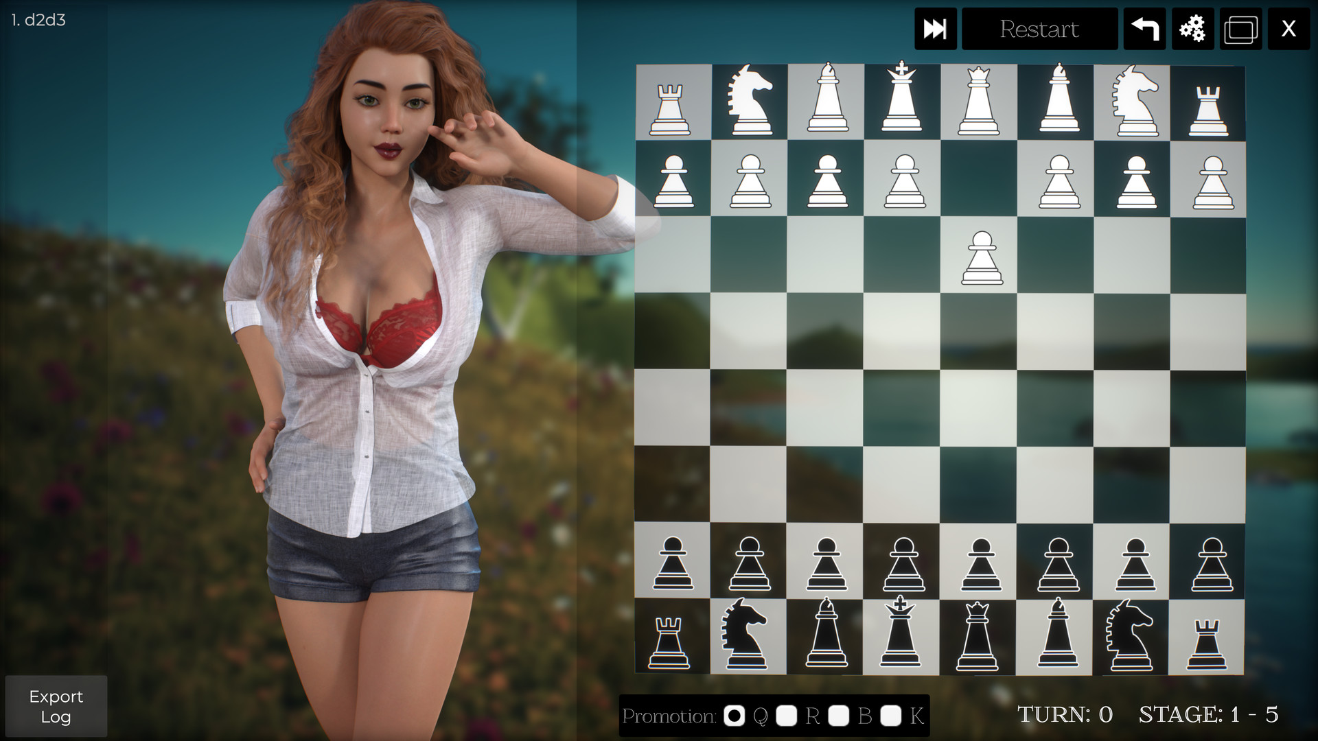 3D Hentai Chess - Additional Girls 3 official in-game screenshot 1