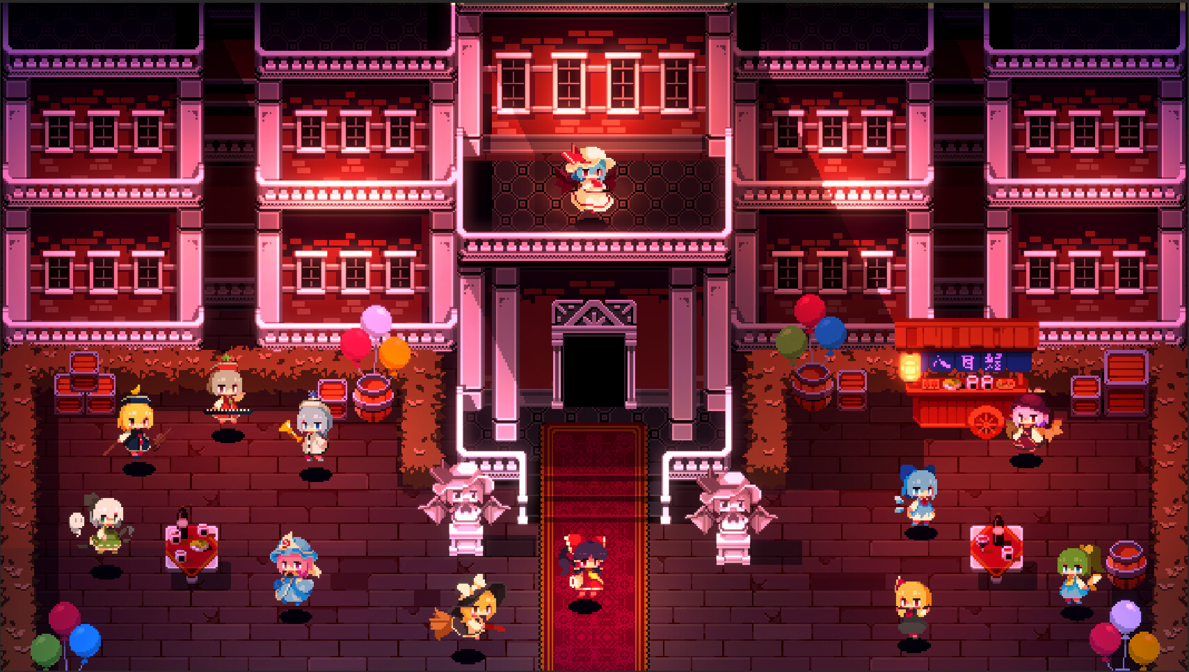 東方紅夜狂宴 ~Red Empress Devil. official in-game screenshot 1