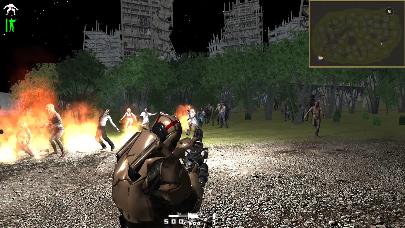 Zombie War official in-game screenshot 1