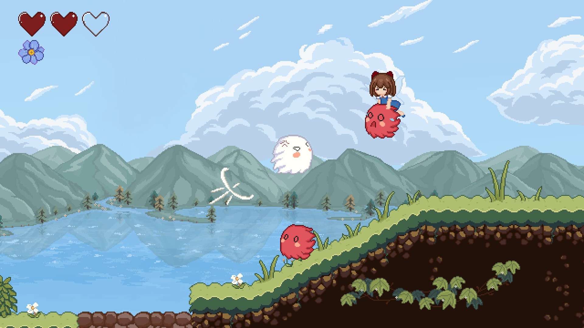 毛玉大冒险 ~ Kedama's Adventure official in-game screenshot 1