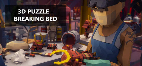 3D PUZZLE - Breaking Bed cover artwork