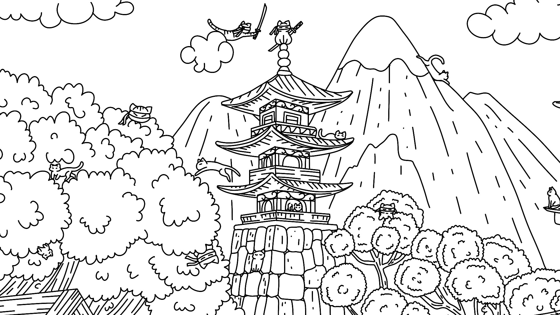 100 Ninja Cats - Artbook official in-game screenshot 1