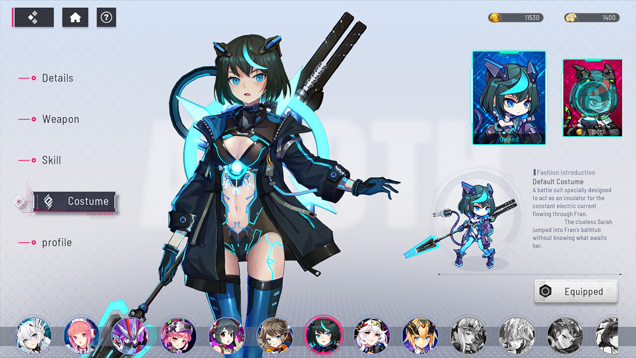 赛博甜心-英雄·弗兰 official in-game screenshot 1