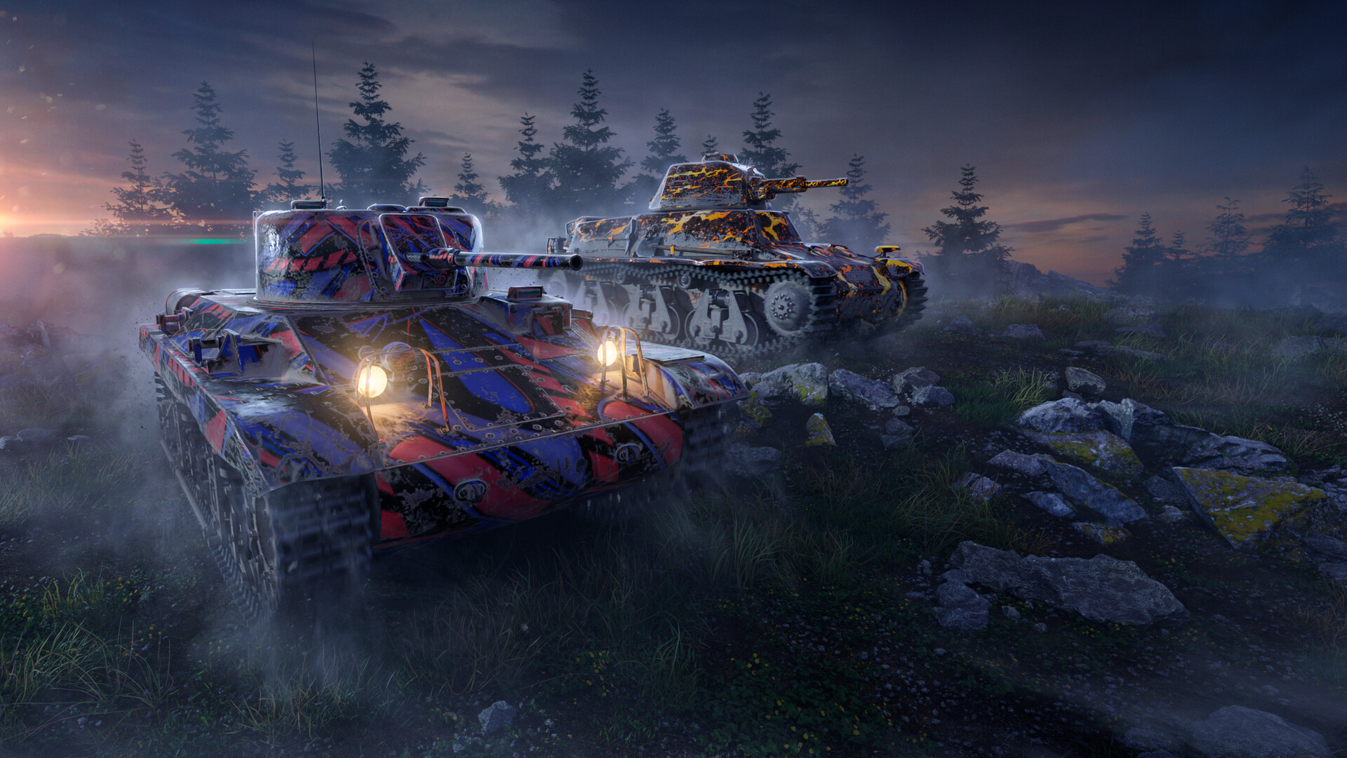 World of Tanks Blitz - Rampant Raiders Pack official in-game screenshot 1