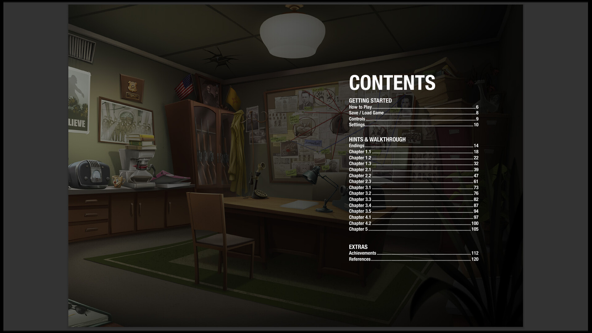 3 Minutes to Midnight: Adventurer’s Guide | Hints and Walkthrough official in-game screenshot 1
