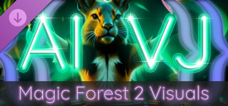 AI-VJ - Magic Forest 2 Visuals cover artwork