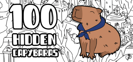 100 Hidden Capybaras cover artwork