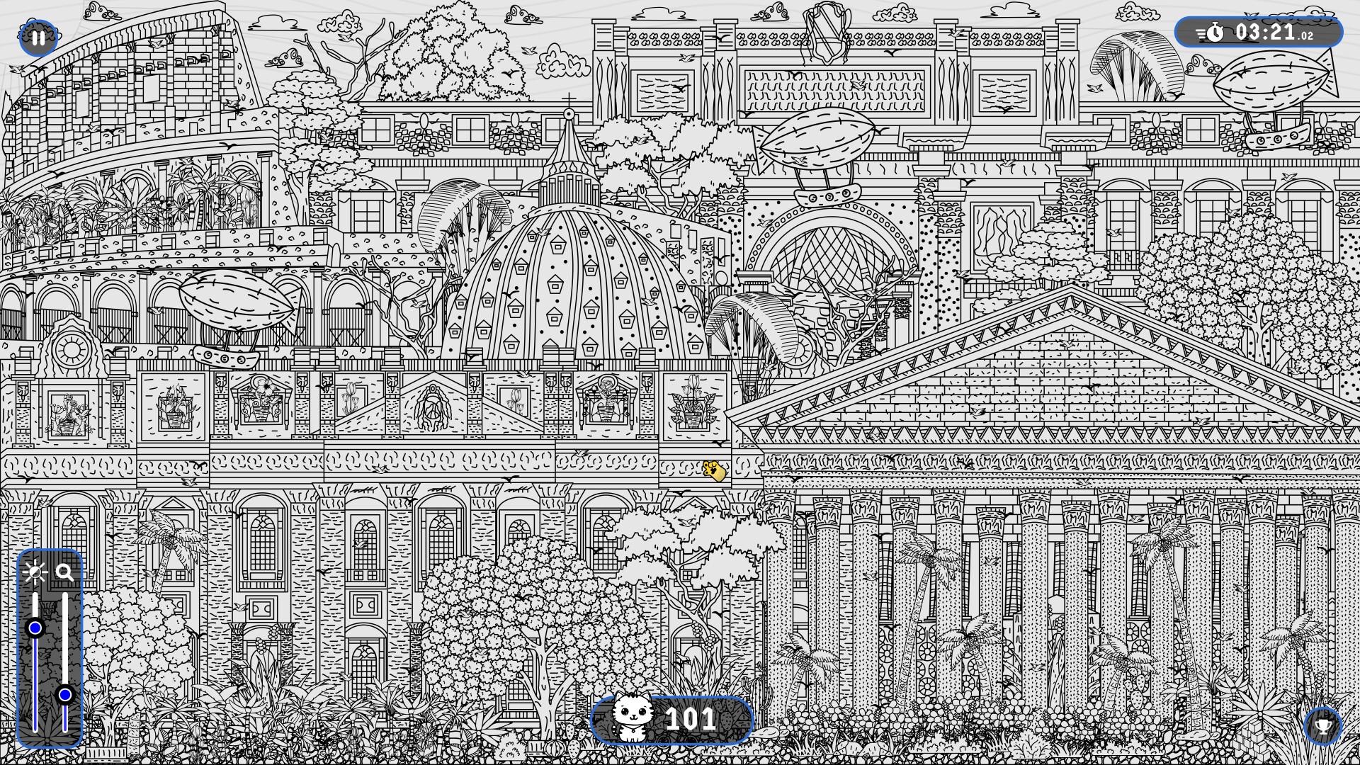 101 Cats Hidden in Rome official in-game screenshot 1