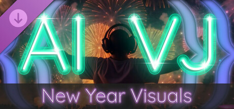 AI-VJ - New Year Visuals cover artwork