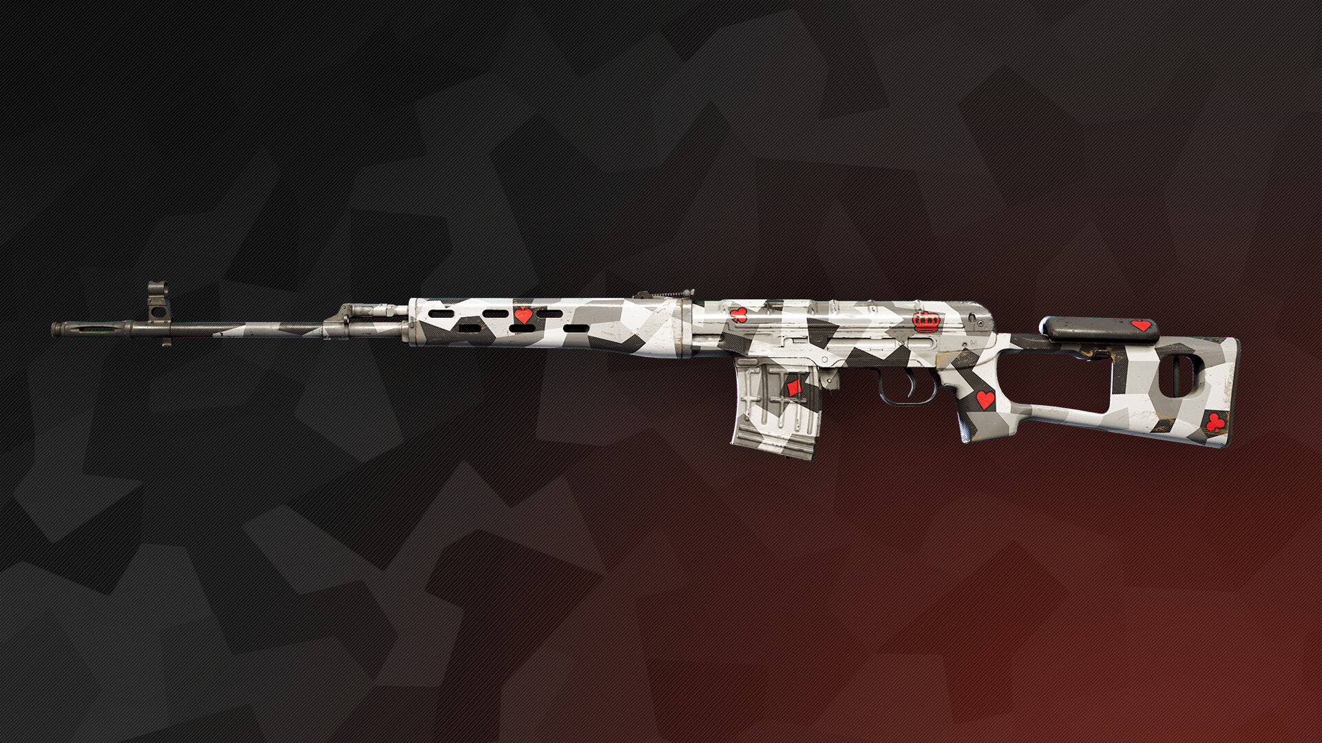 "Royal flush" Skin Set official in-game screenshot 1