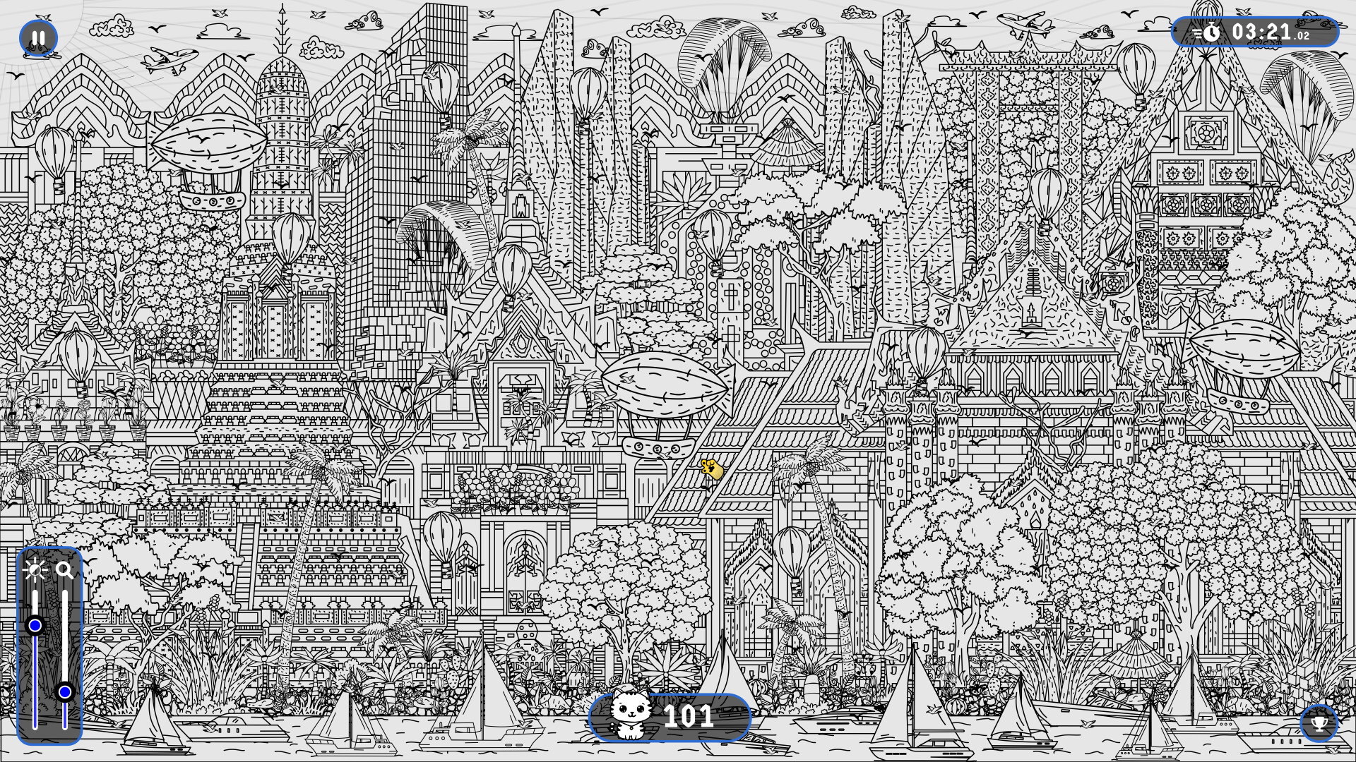 101 Cats Hidden in Bangkok official in-game screenshot 1