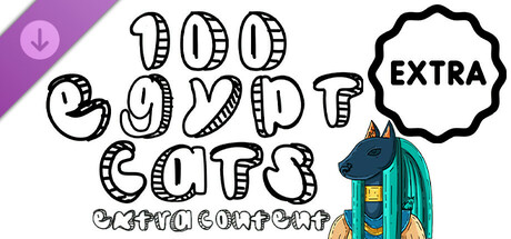100 Egypt Cats - Artbook cover artwork