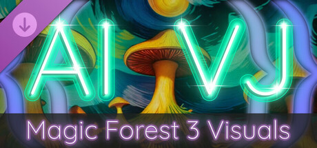 AI-VJ - Magic Forest 3 Visuals cover artwork