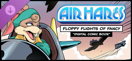 Air Hares: Floppy Flights of Fancy- Digital Comic Book cover artwork