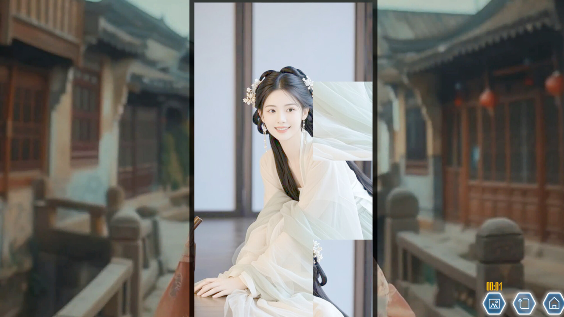 古风女孩动态拼图 official in-game screenshot 1