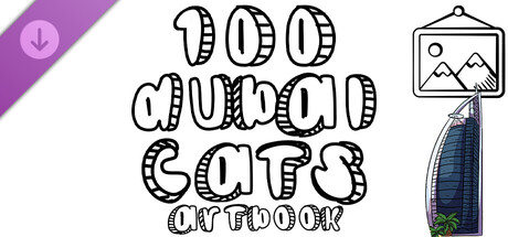100 Dubai Cats  - Artbook cover artwork