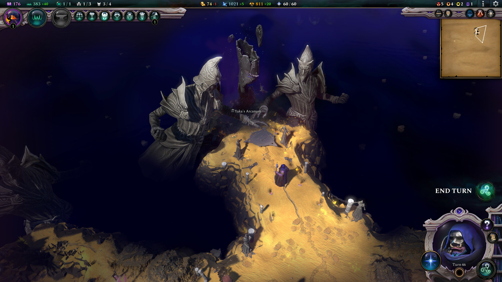Age of Wonders 4: Secrets of the Archmages official in-game screenshot 1