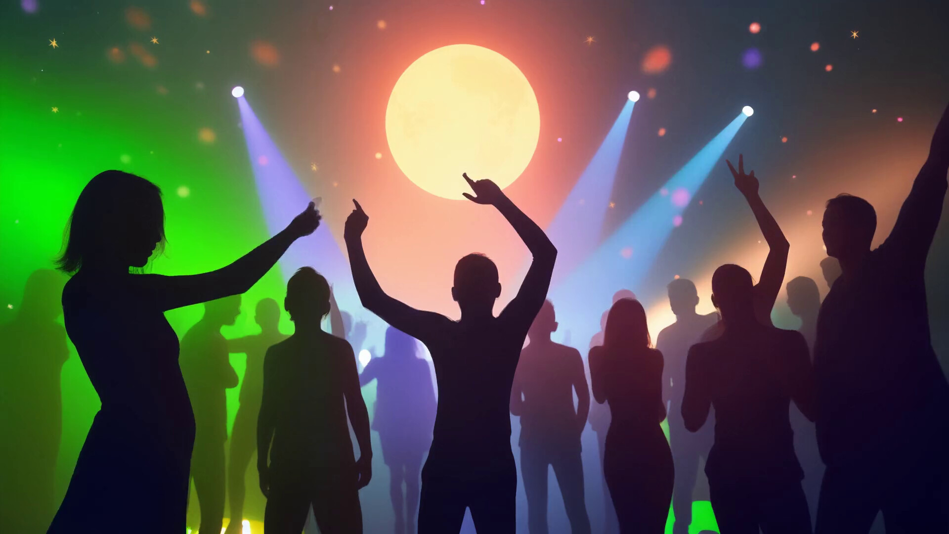 AI-VJ - Party 5 Visuals official in-game screenshot 1