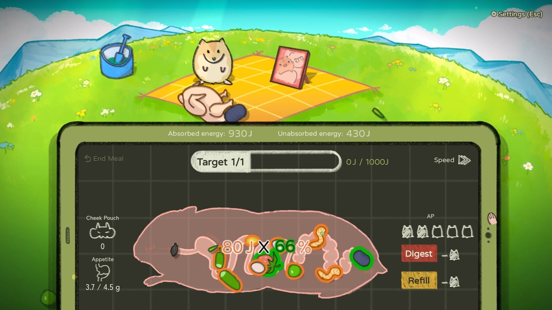鼠吃跑 Hamster, Eat, Run official in-game screenshot 1