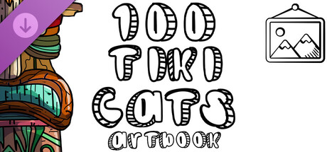100 Tiki Cats - Artbook cover artwork
