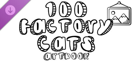 100 Factory Cats - Artbook cover artwork