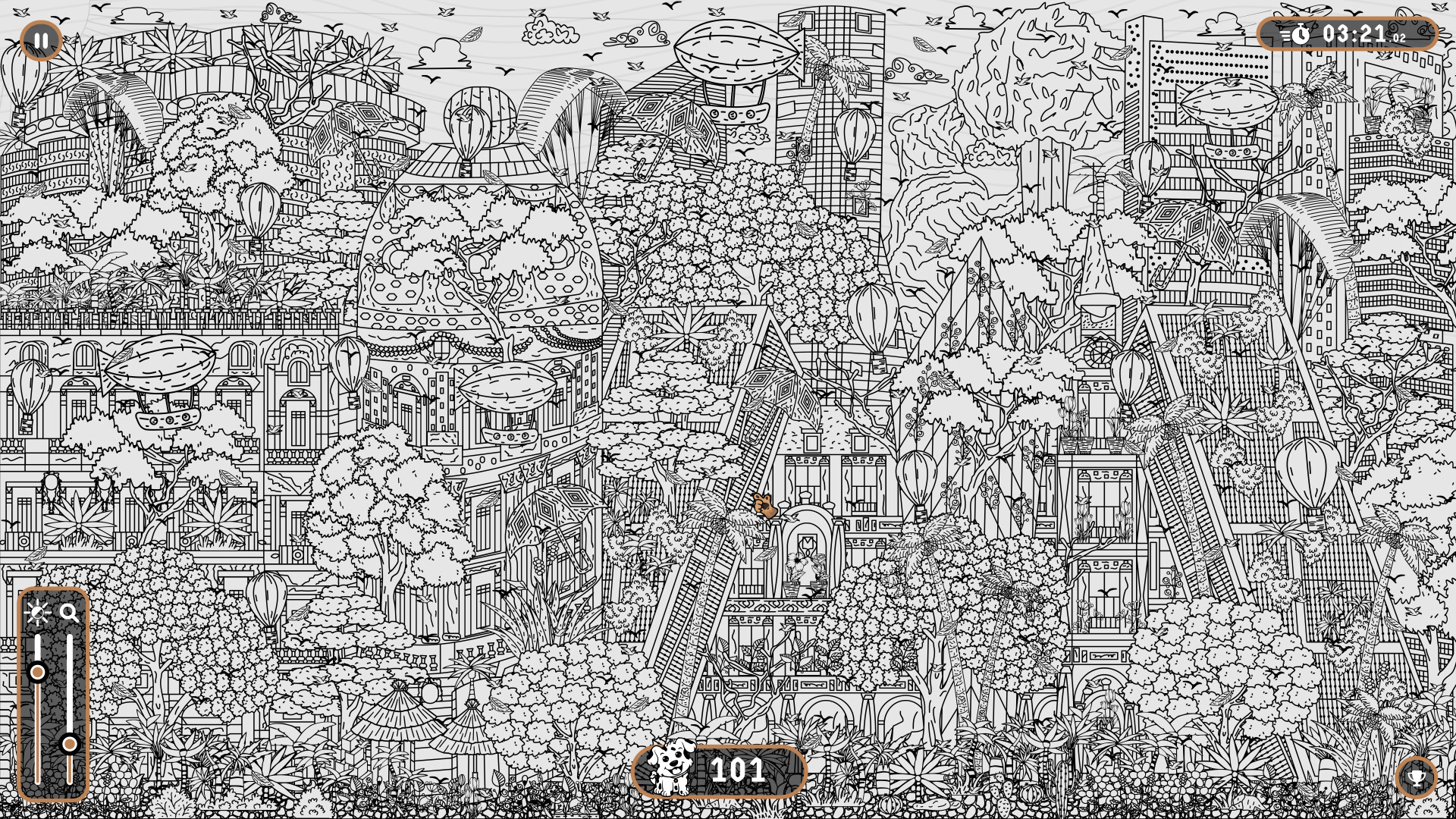 101 Dogs Hidden in Madrid official in-game screenshot 1