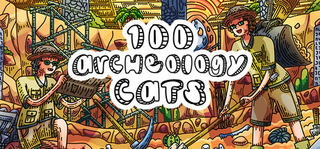 100 Archeology Cats cover artwork
