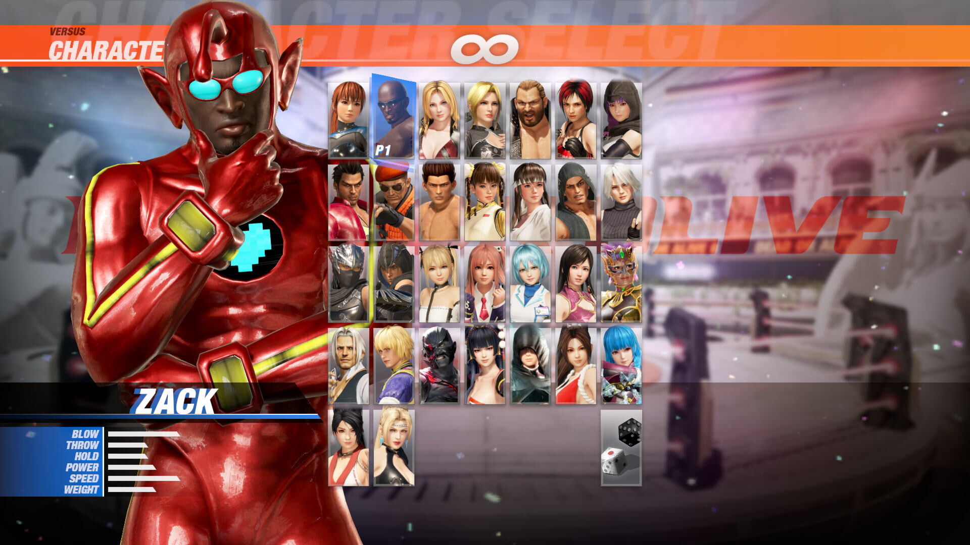 "Nova" Sci-Fi Body Suit (Red) - Zack official in-game screenshot 1