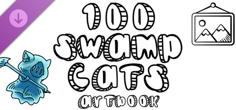 100 Swamp Cats - Artbook cover artwork