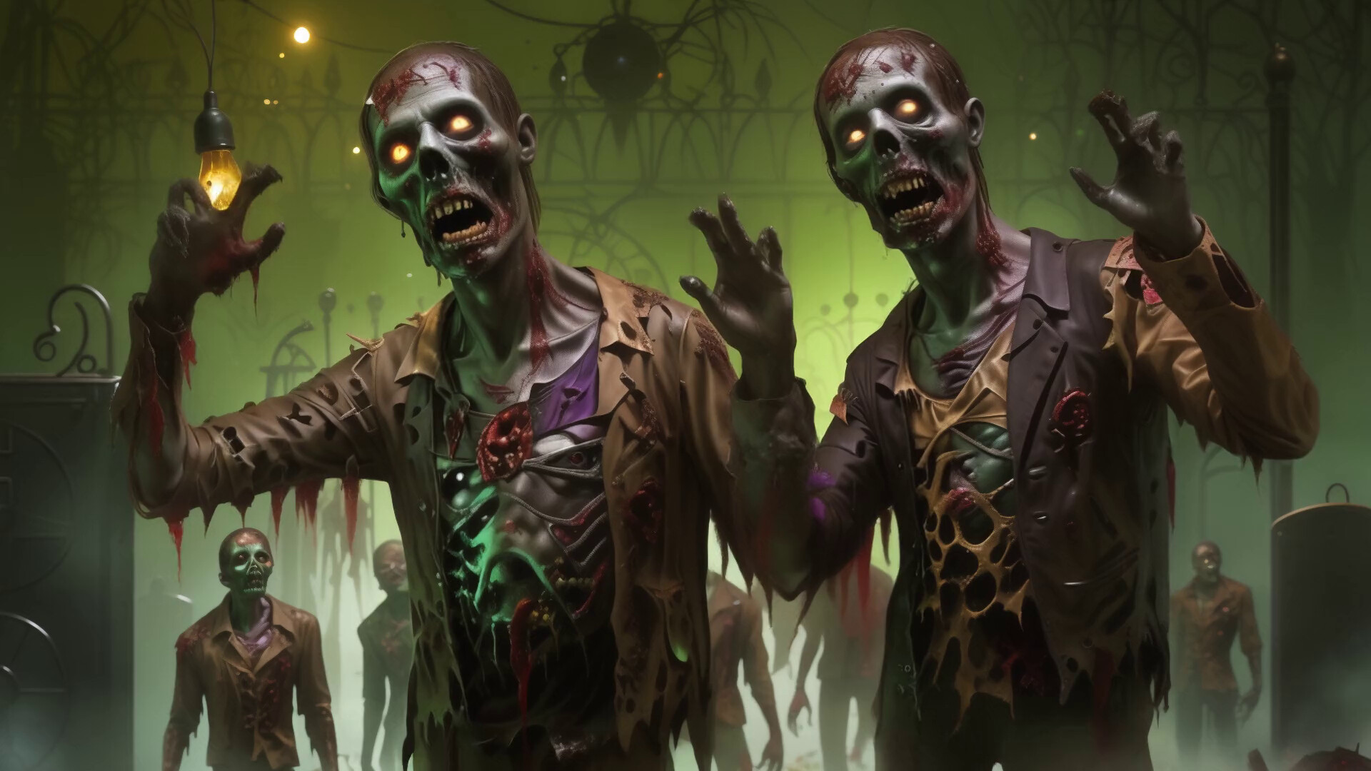 AI-VJ - Zombies Visuals official in-game screenshot 1