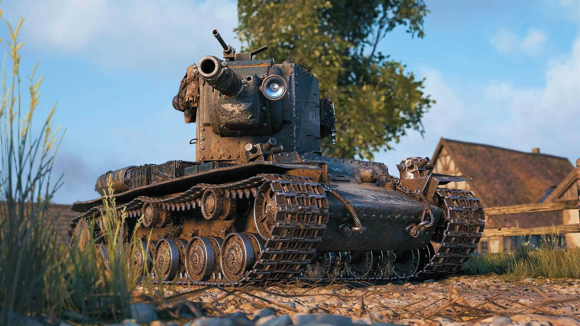 World of Tanks — KV-2 (R) Pack official in-game screenshot 1