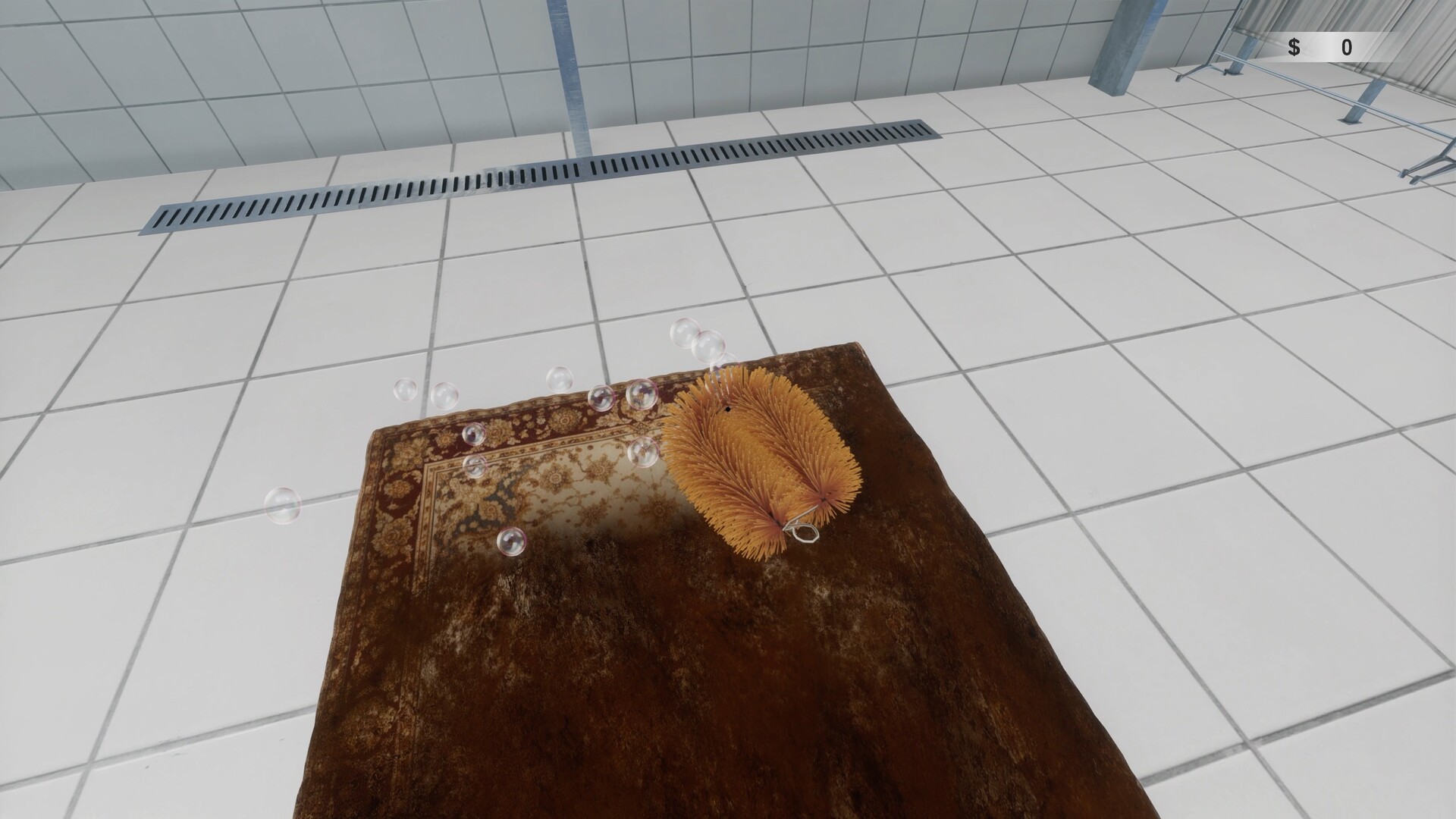 絨毯を洗うゲーム official in-game screenshot 1