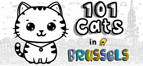 101 Cats in Brussels cover artwork