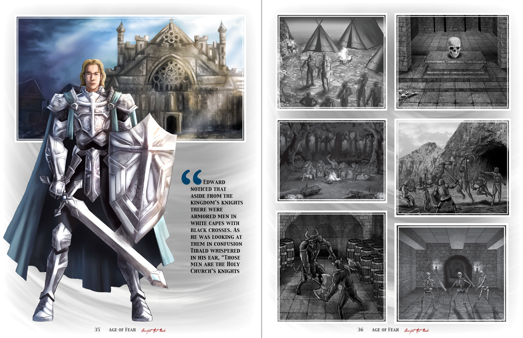 Age of Fear: Concept Art Book official in-game screenshot 1